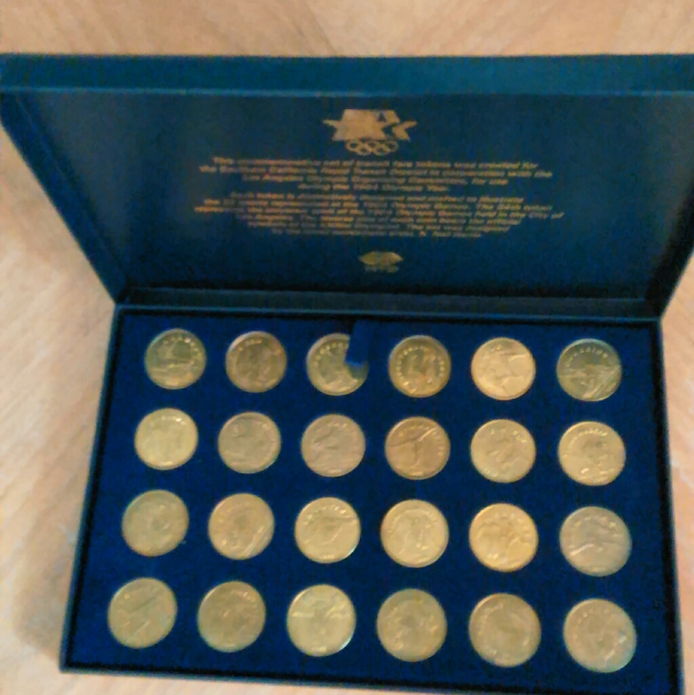 24 Commemorative 1984 USA Olympics  CoinTokens